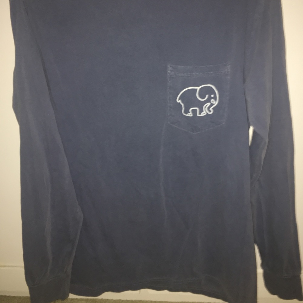 ashy blue ivory ella t-shirt